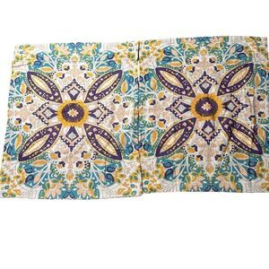 Urban Outfitters Nessa Floral Medallion Sham Set